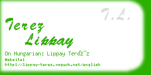 terez lippay business card